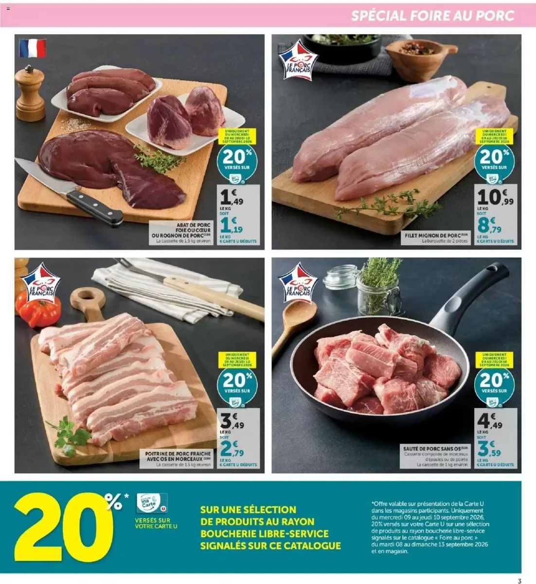 Catalogue Hyper U, page 3 sur 12