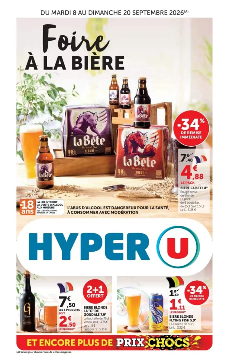 Catalogue Hyper U, page 1 sur 11