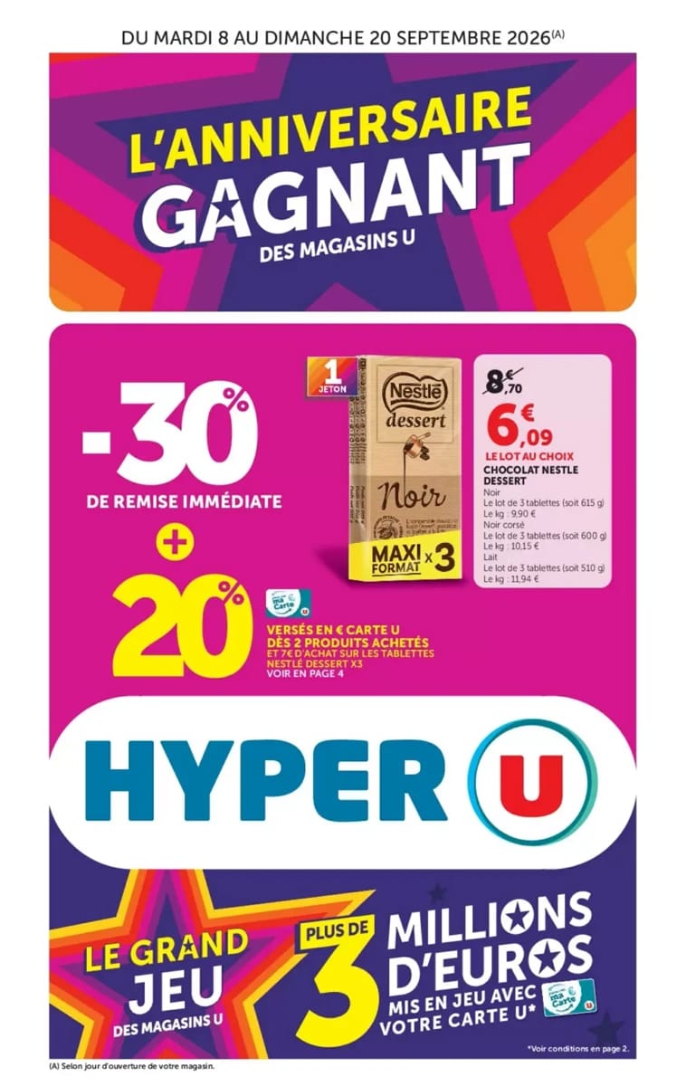 Catalogue Hyper U, page 1 sur 52
