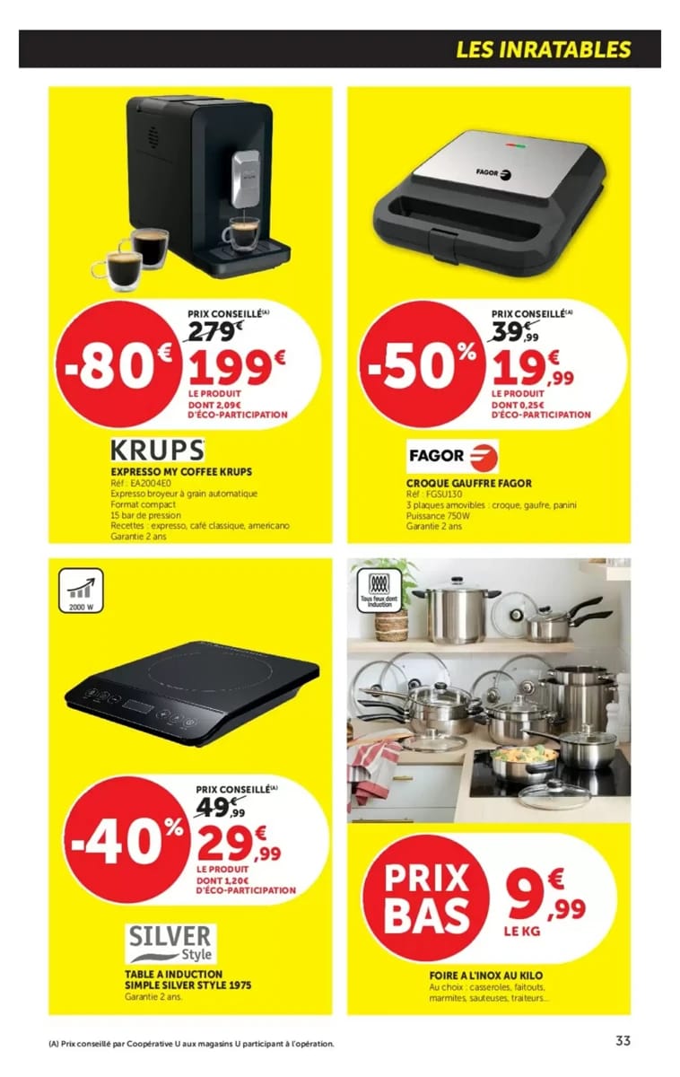 Catalogue Hyper U, page 33 sur 52