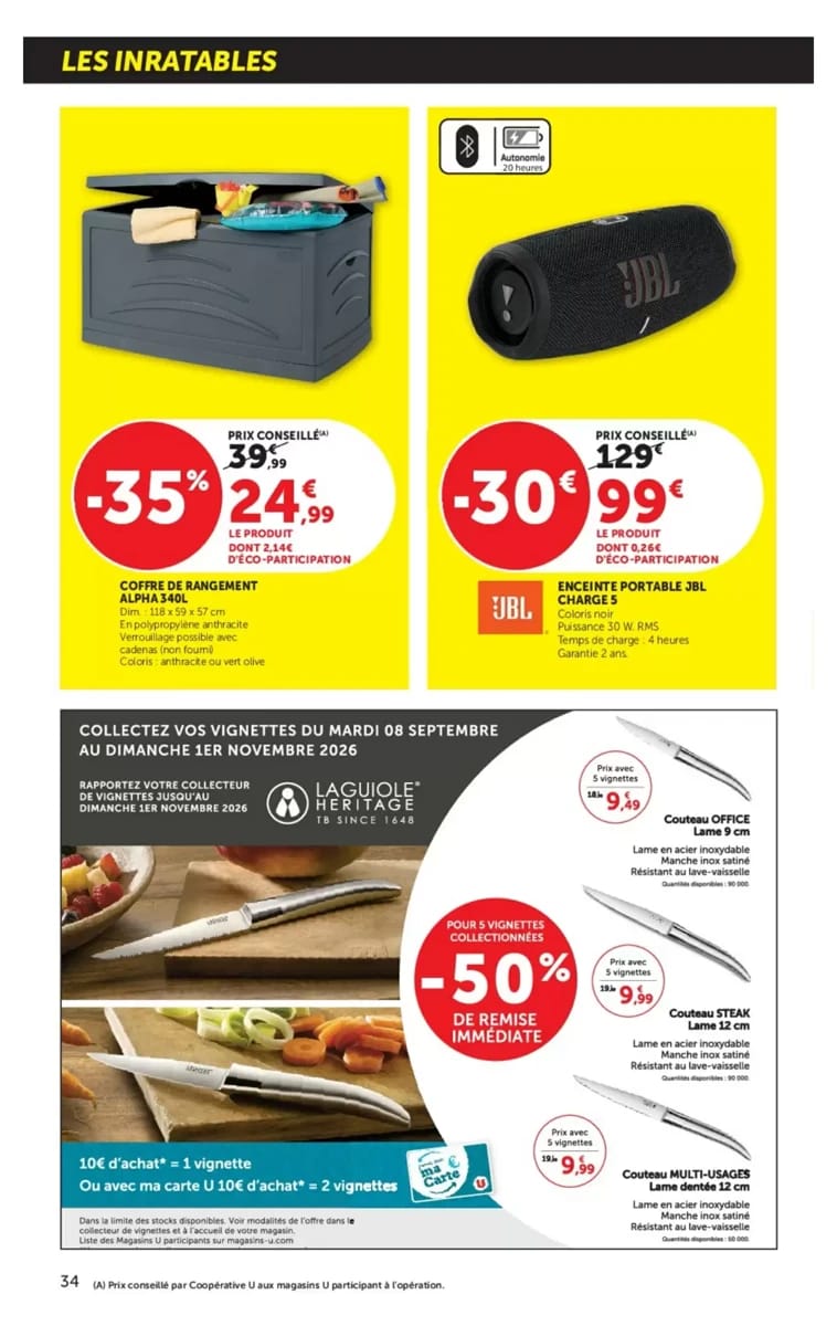 Catalogue Hyper U, page 34 sur 52