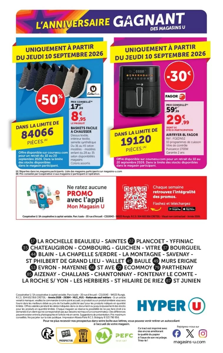 Catalogue Hyper U, page 52 sur 52