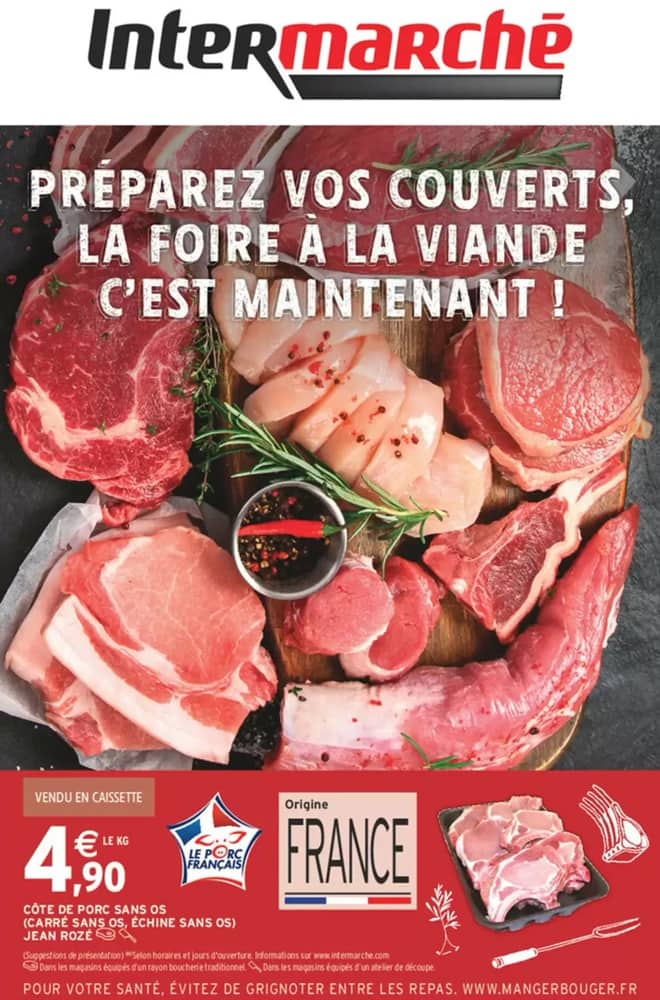 Couverture du catalogue Intermarché, valable 8–13 septembre 2026