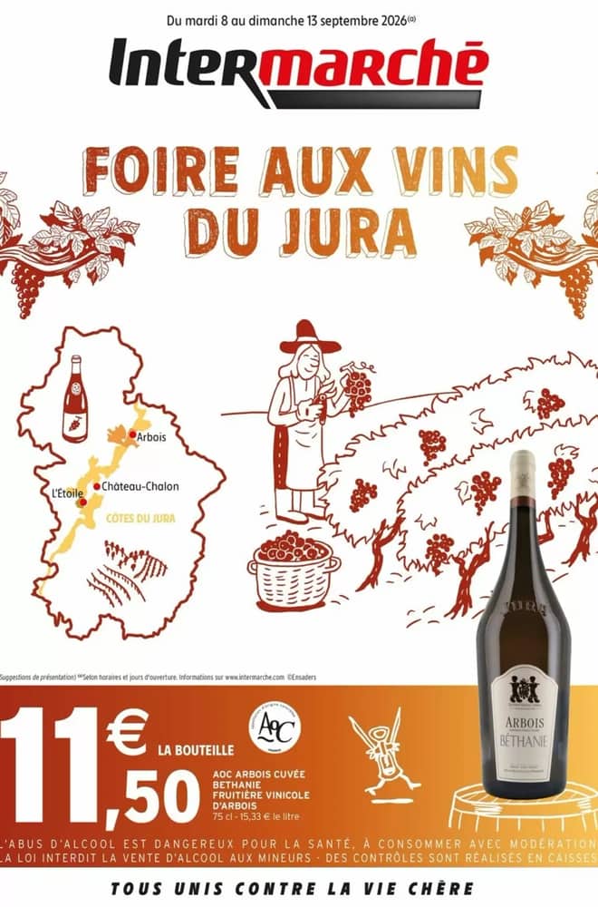 Couverture du catalogue Intermarché, valable 8–13 septembre 2026