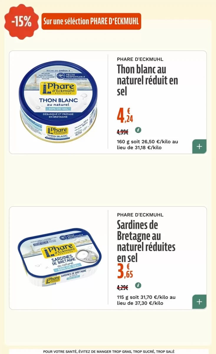 Catalogue La Vie Claire, page 16 sur 74