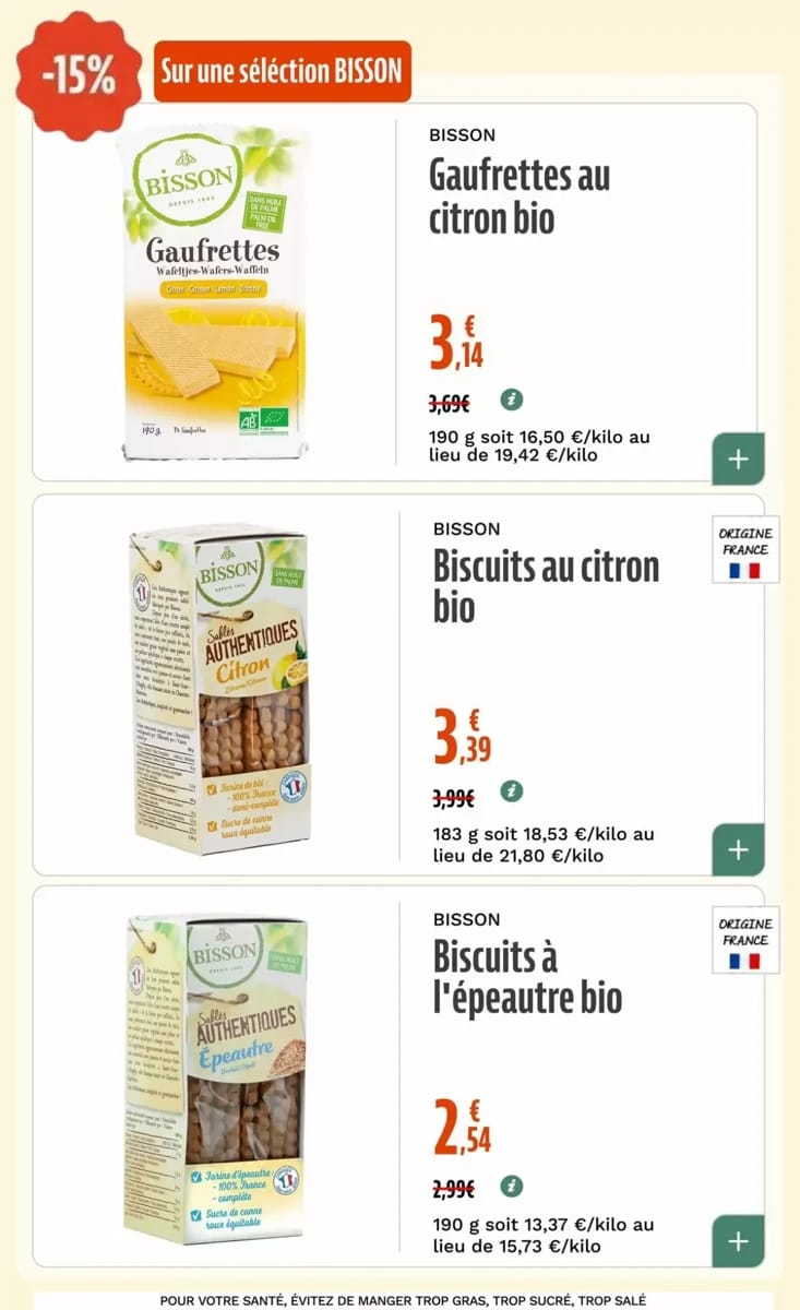 Catalogue La Vie Claire, page 23 sur 74