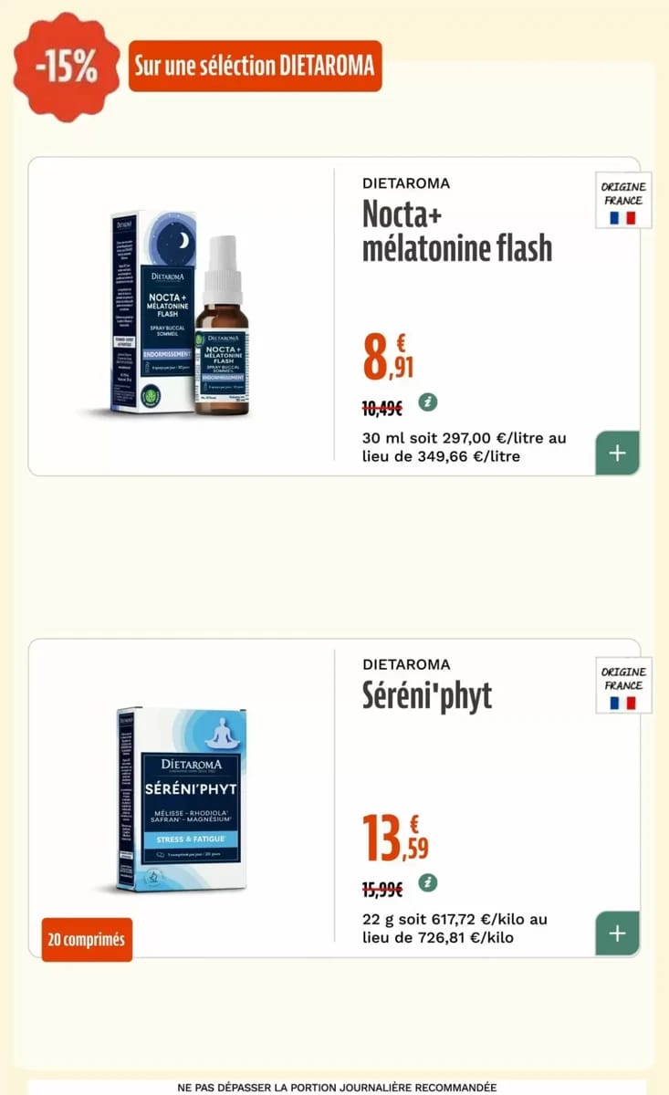 Catalogue La Vie Claire, page 37 sur 74