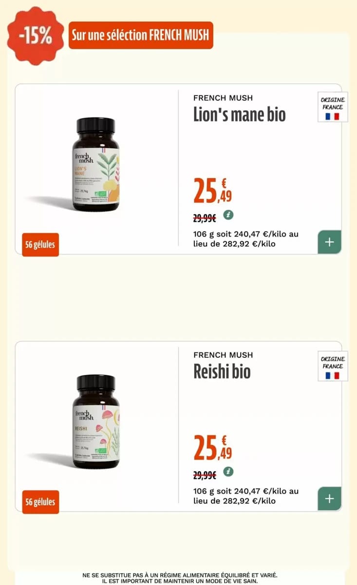 Catalogue La Vie Claire, page 39 sur 74