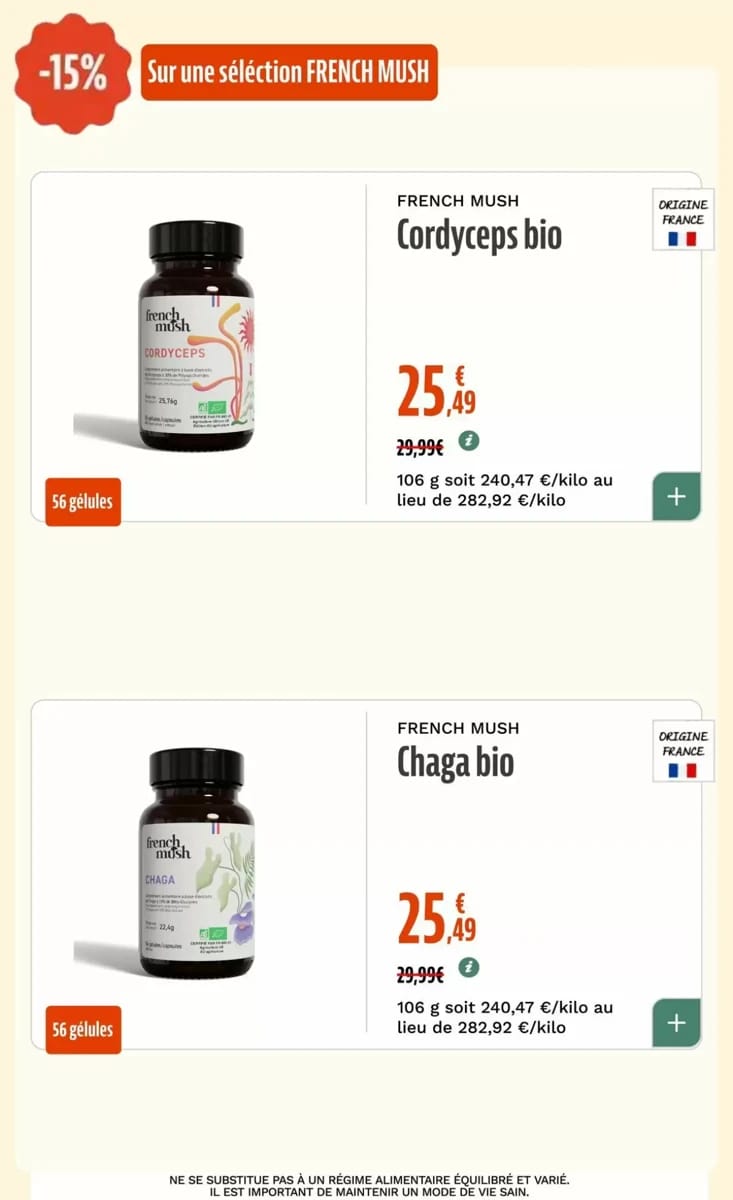 Catalogue La Vie Claire, page 42 sur 74
