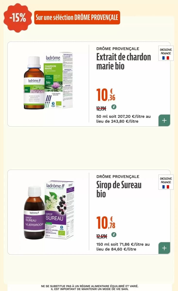 Catalogue La Vie Claire, page 45 sur 74