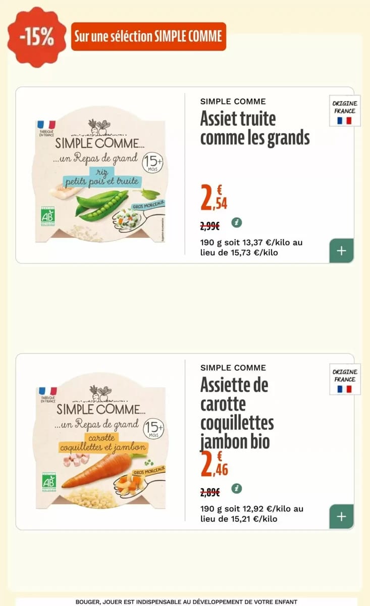 Catalogue La Vie Claire, page 72 sur 74