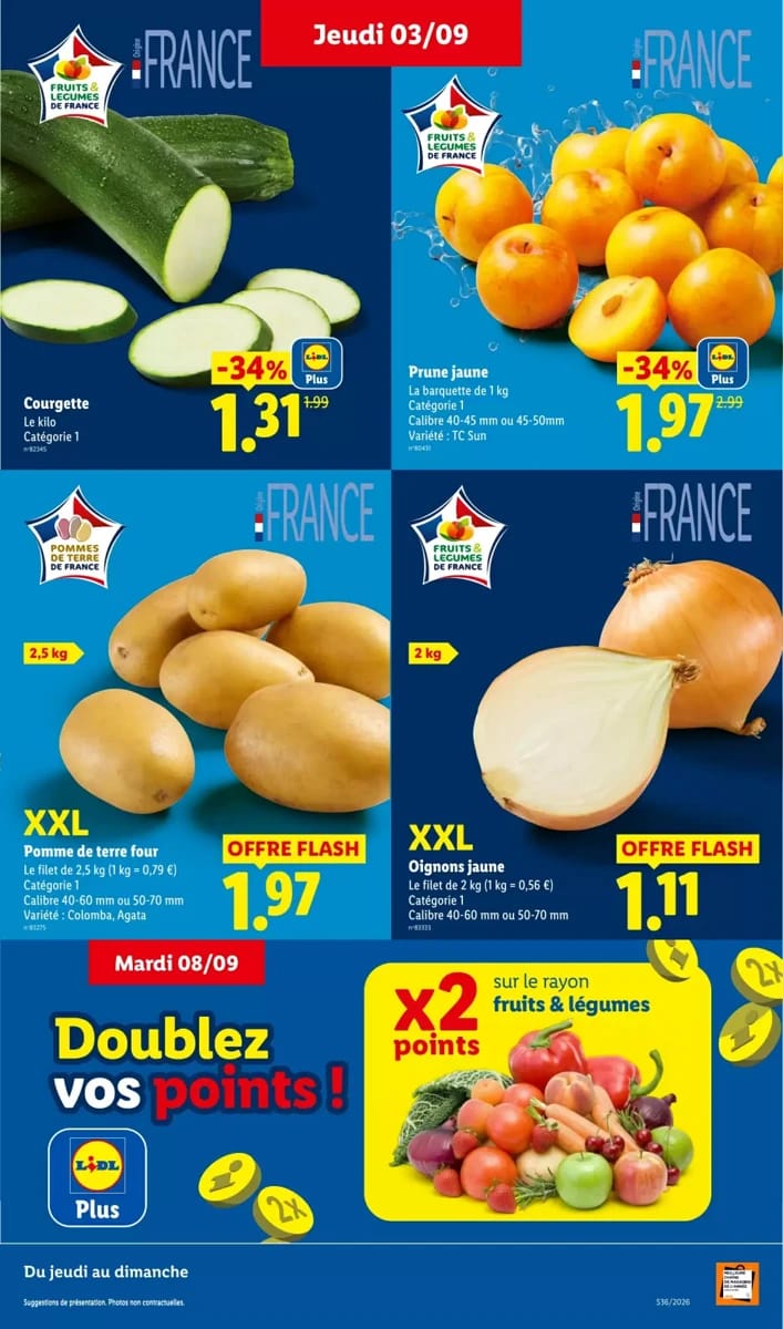 Catalogue Lidl, page 3 sur 61