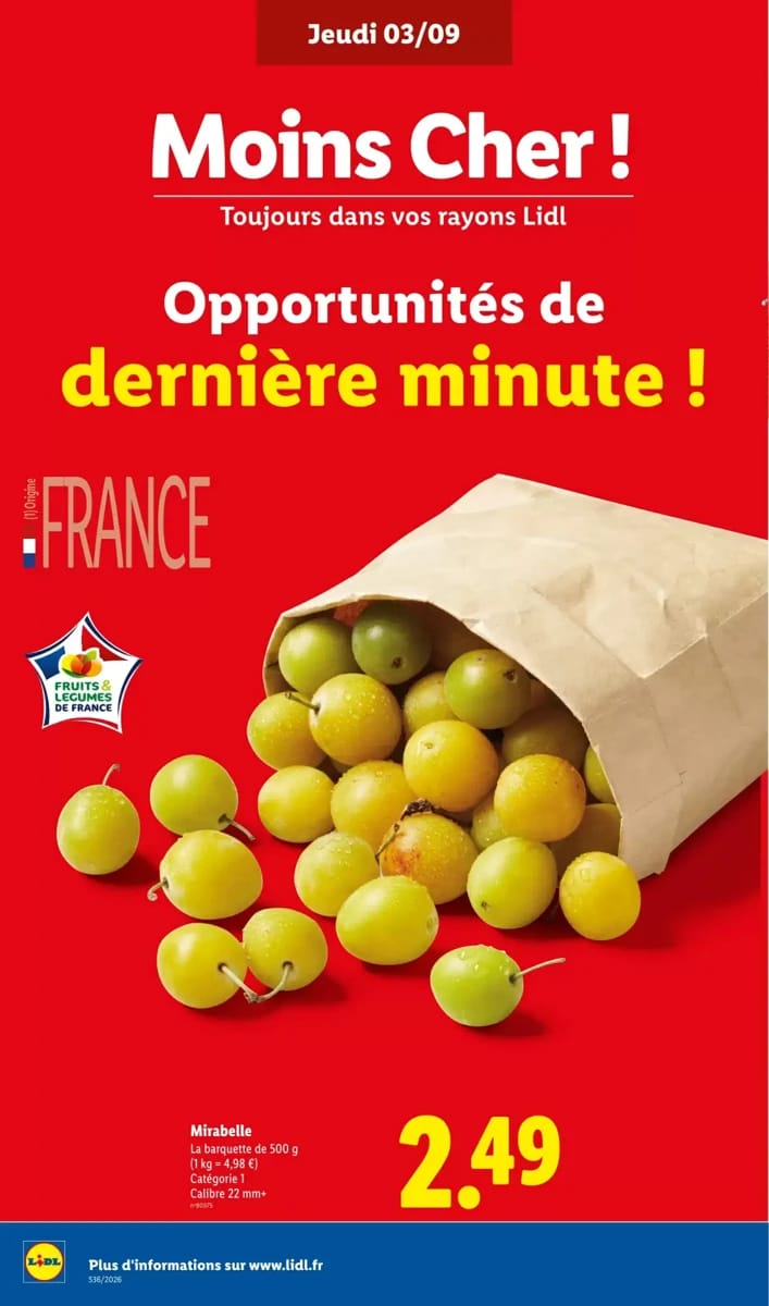 Catalogue Lidl, page 4 sur 61