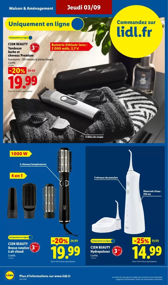 Catalogue Lidl, page 38 sur 61