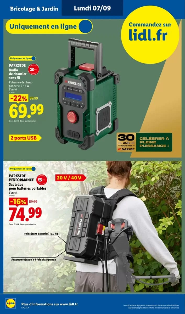 Catalogue Lidl, page 46 sur 61