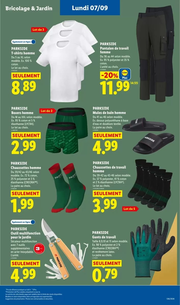Catalogue Lidl, page 55 sur 61