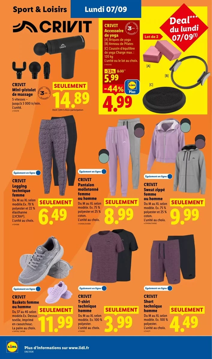 Catalogue Lidl, page 56 sur 61