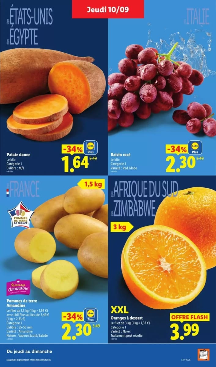 Catalogue Lidl, page 3 sur 54