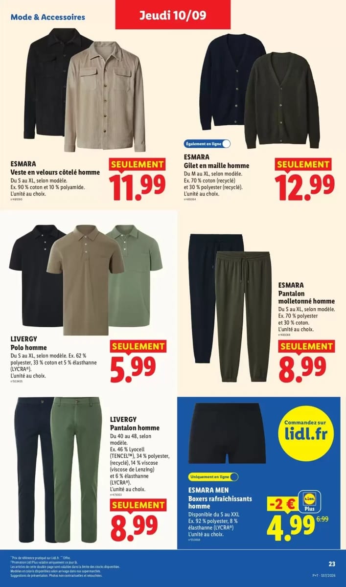 Catalogue Lidl, page 31 sur 54
