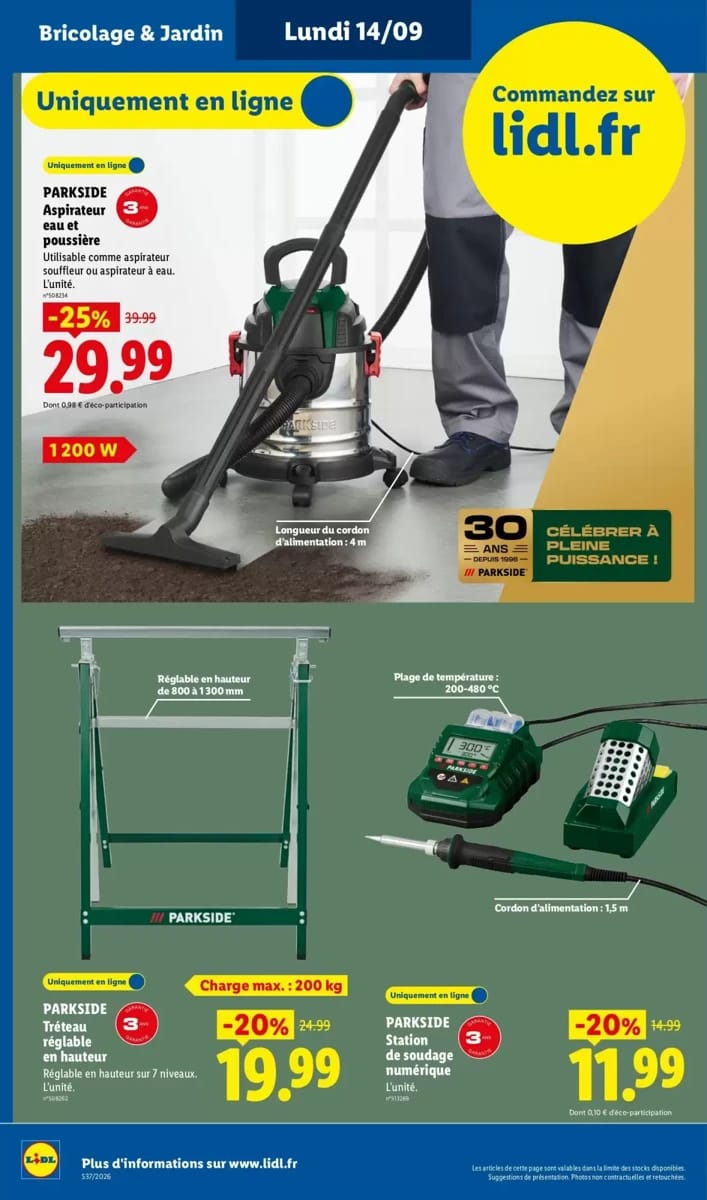 Catalogue Lidl, page 38 sur 54