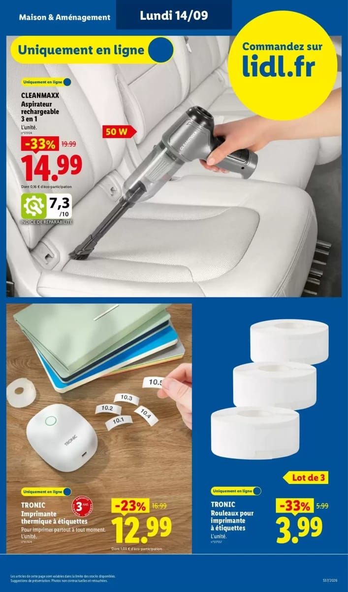 Catalogue Lidl, page 39 sur 54