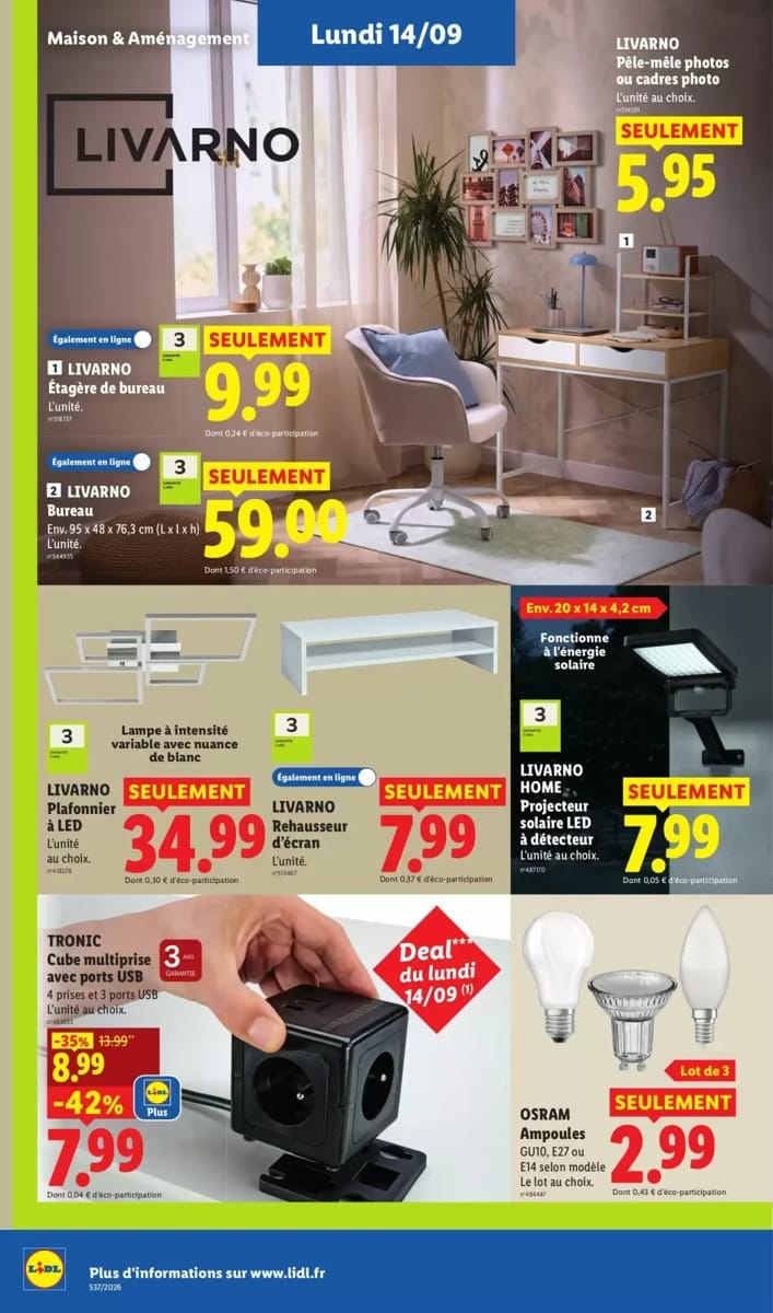 Catalogue Lidl, page 42 sur 54