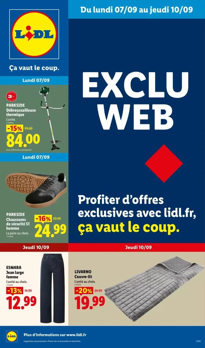 Catalogue Lidl, page 1 sur 15