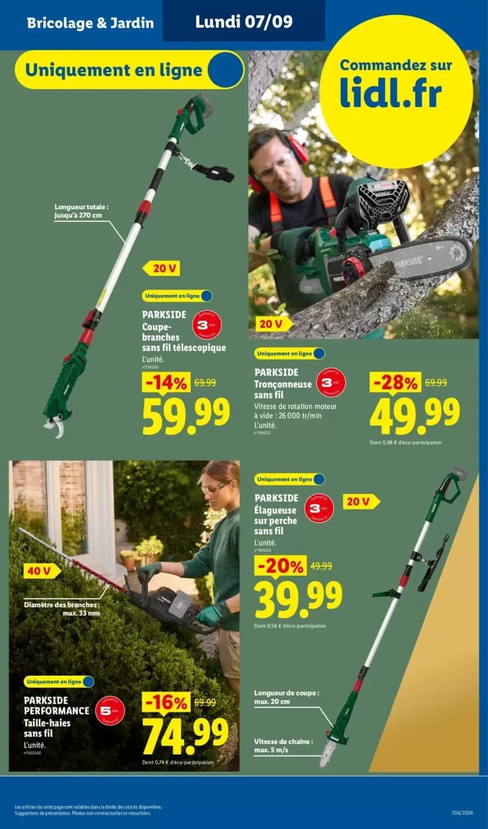 Catalogue Lidl, page 3 sur 15