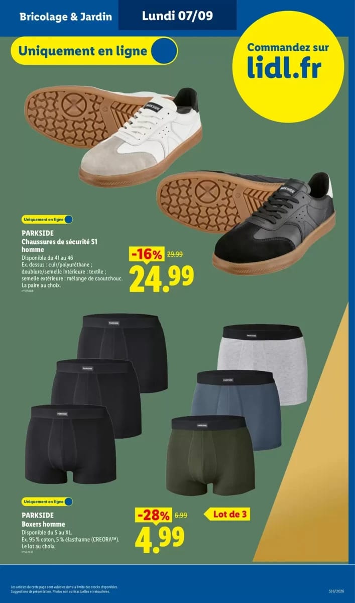 Catalogue Lidl, page 5 sur 15