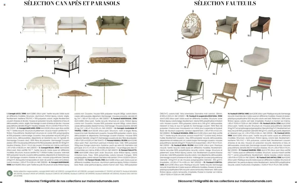 Catalogue Maisons du Monde, page 19 sur 23