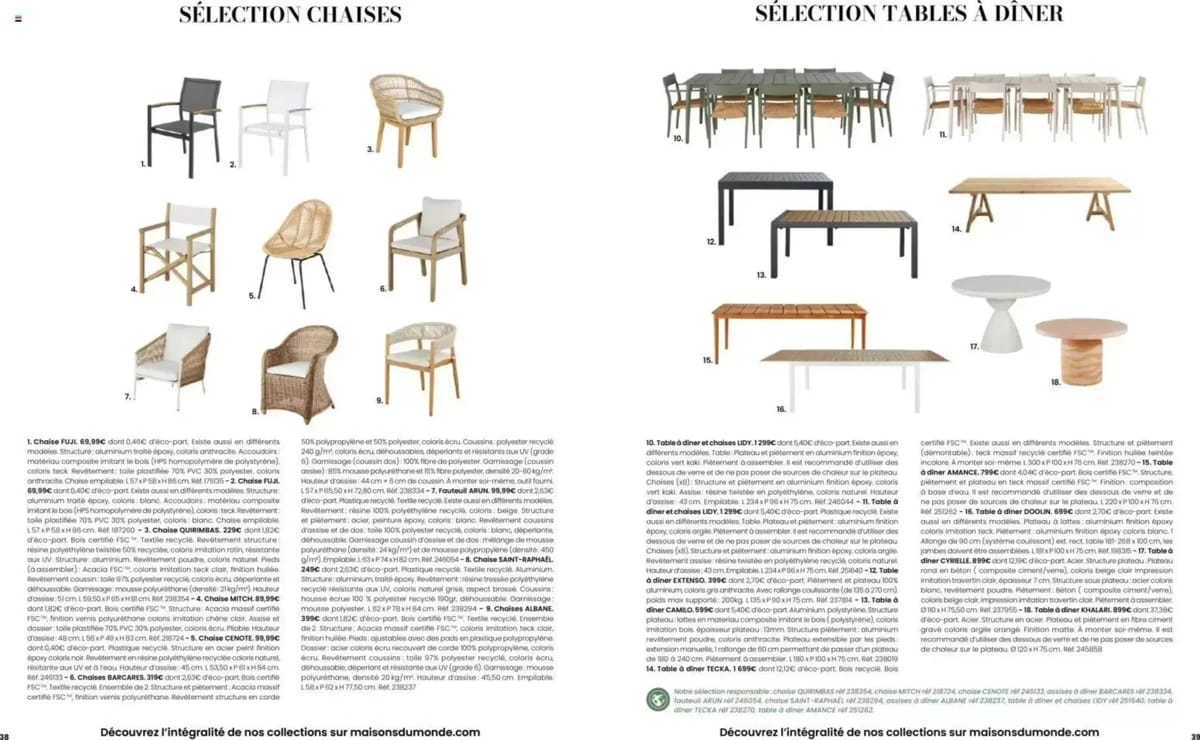 Catalogue Maisons du Monde, page 20 sur 23