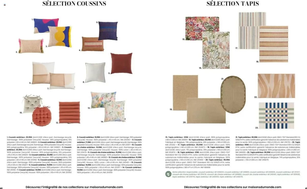 Catalogue Maisons du Monde, page 21 sur 23