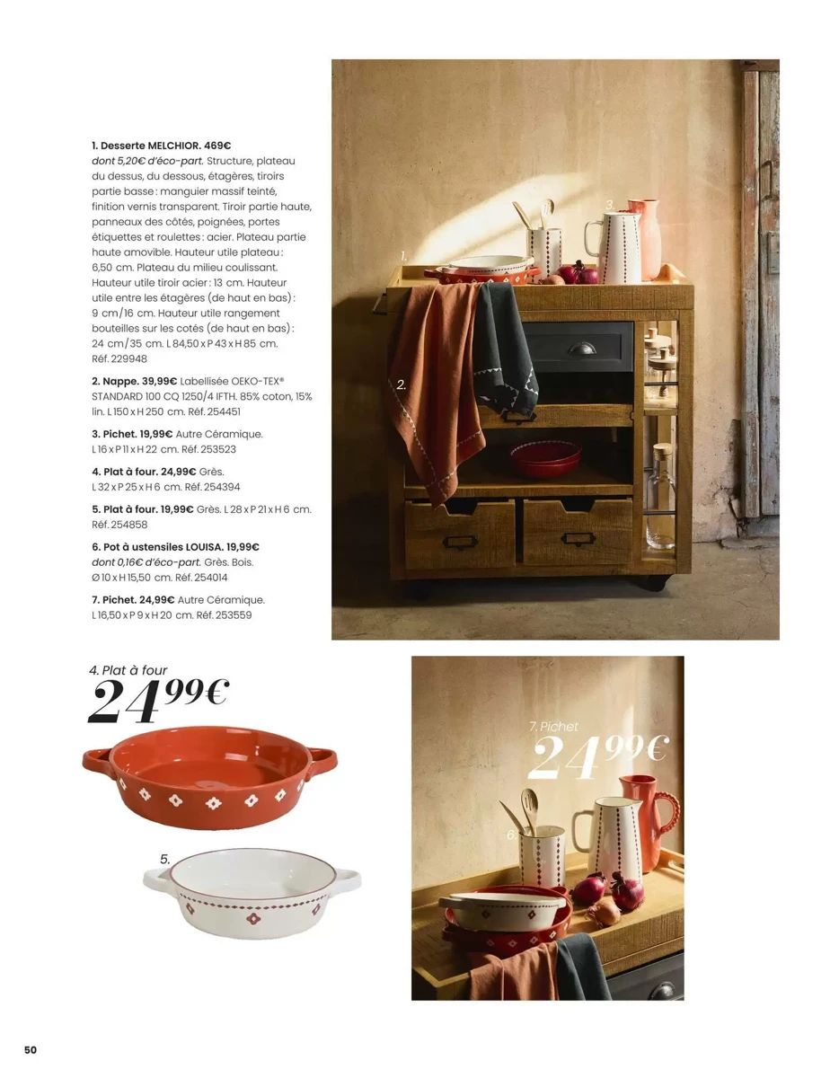 Catalogue Maisons du Monde, page 50 sur 102