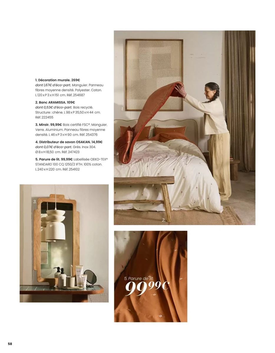 Catalogue Maisons du Monde, page 58 sur 102