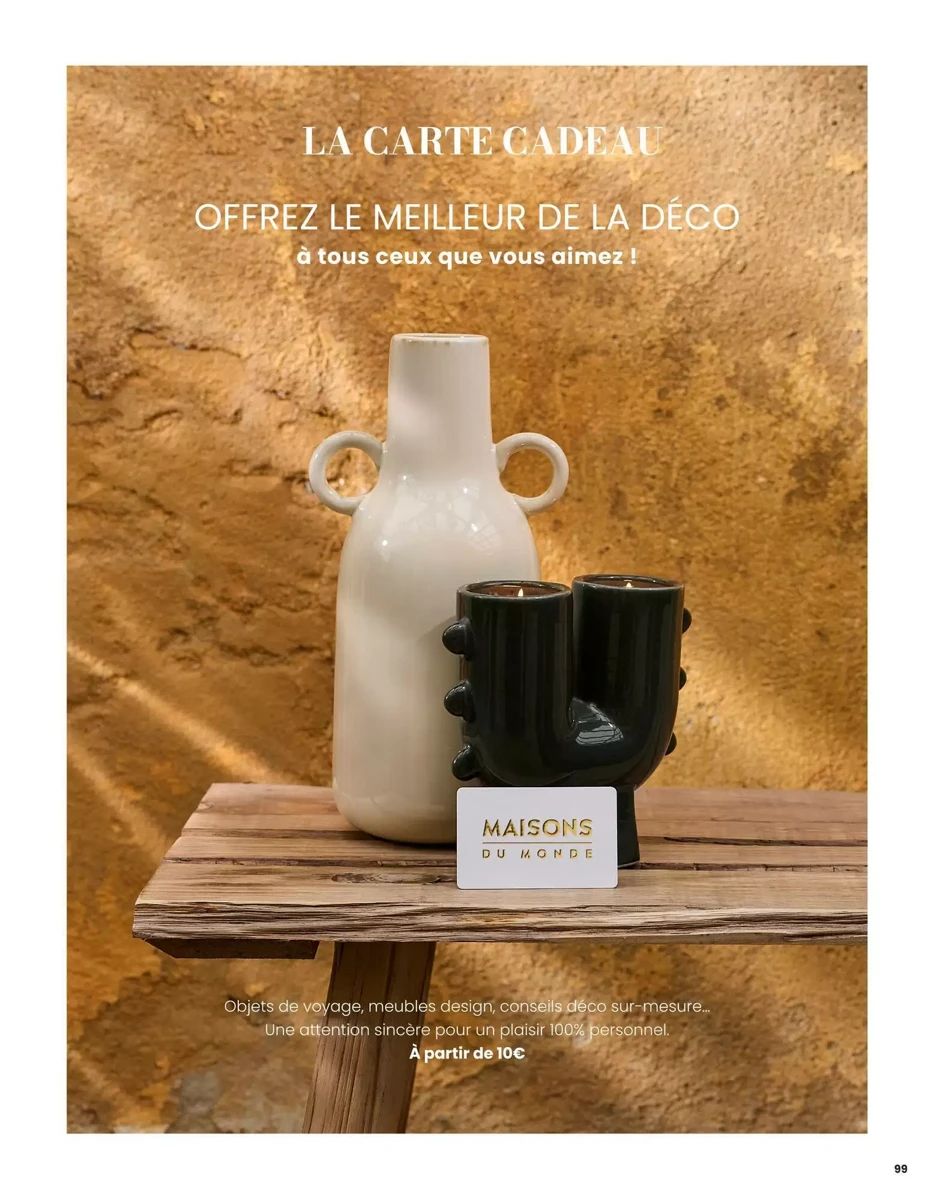 Catalogue Maisons du Monde, page 99 sur 102