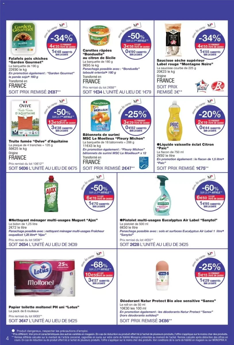 Catalogue Monoprix, page 4 sur 59