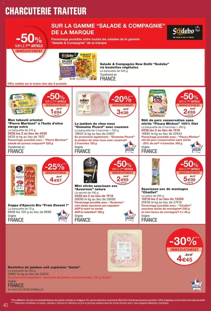 Catalogue Monoprix, page 40 sur 59