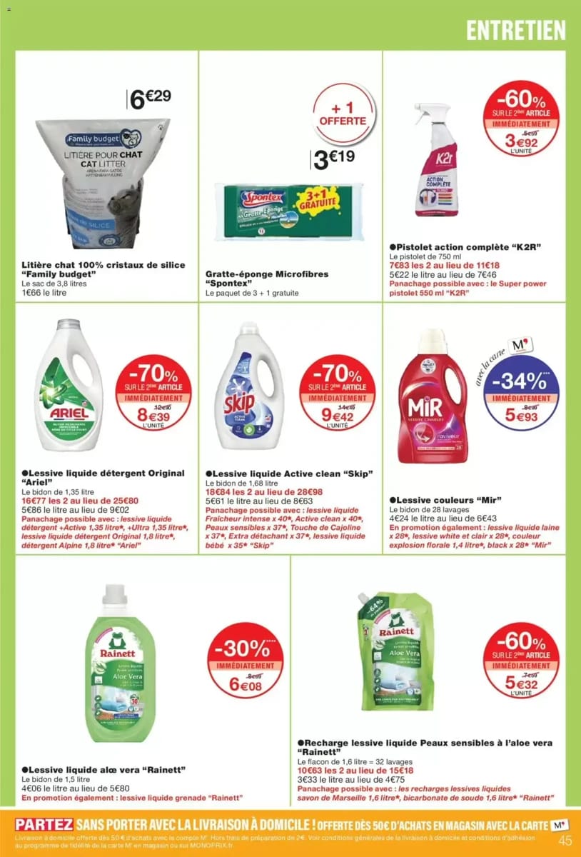 Catalogue Monoprix, page 45 sur 59