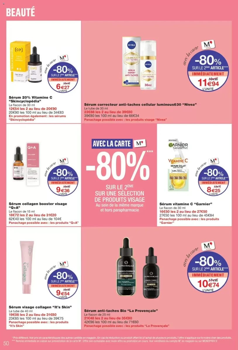 Catalogue Monoprix, page 50 sur 59