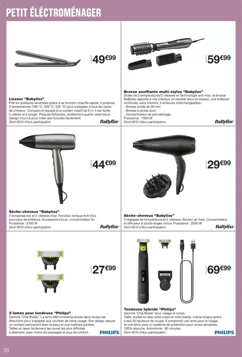 Catalogue Monoprix, page 58 sur 59