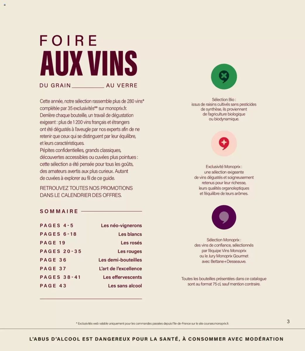 Catalogue Monoprix, page 3 sur 44