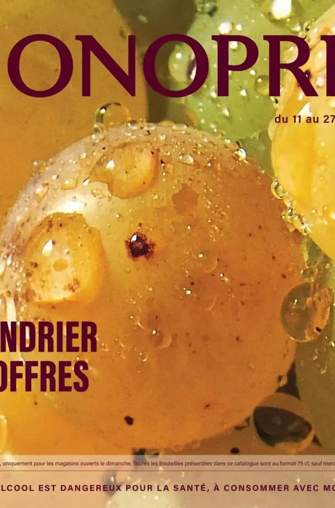 Couverture du catalogue Monoprix, valable 11–27 septembre 2026