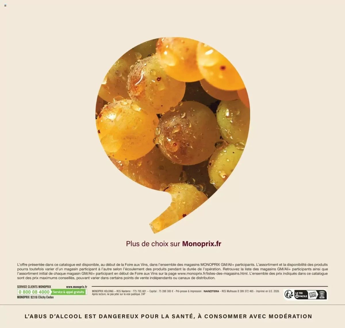 Catalogue Monoprix, page 24 sur 24