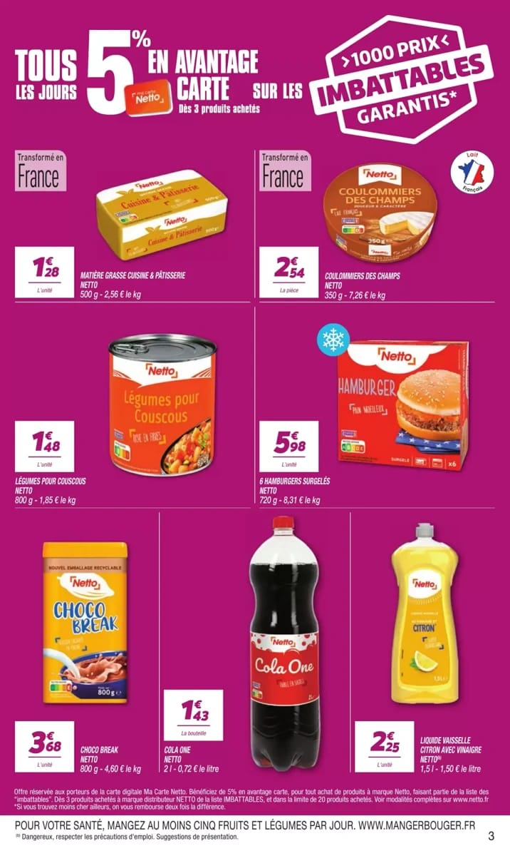 Catalogue Netto, page 3 sur 12
