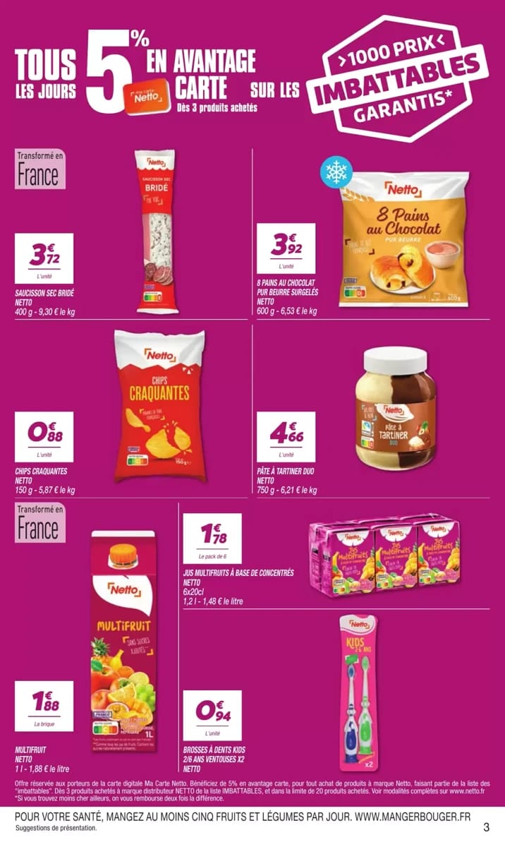 Catalogue Netto, page 3 sur 20