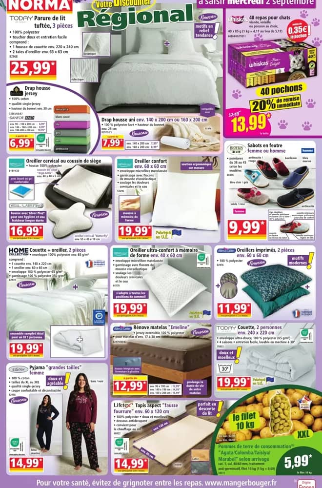 Couverture du catalogue Norma, valable 2–8 septembre 2026