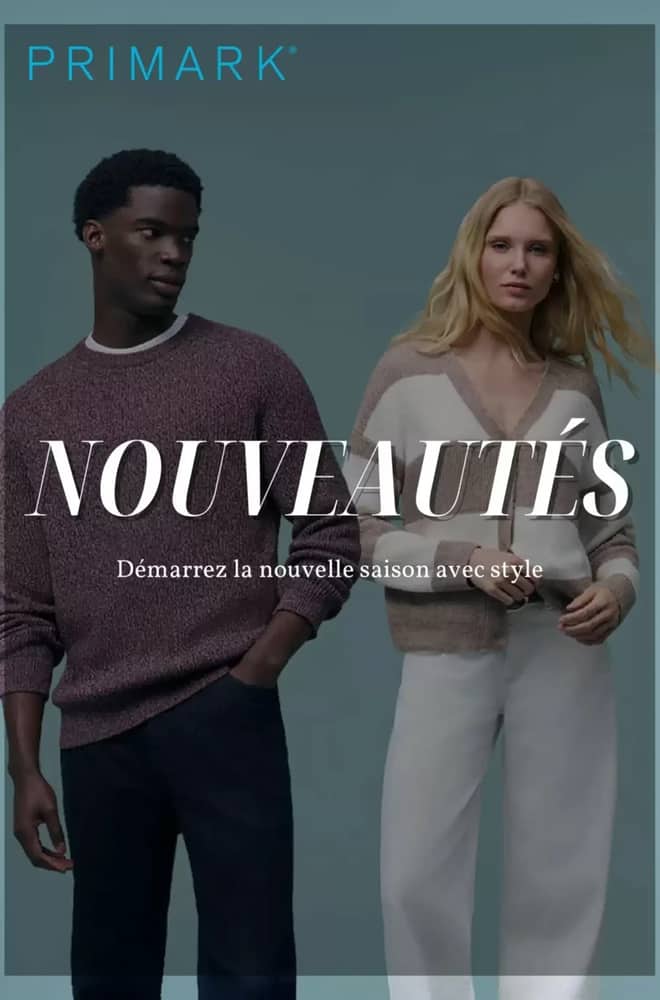 Couverture du catalogue Primark, valable 1–30 septembre 2026