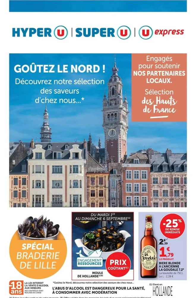 Couverture du catalogue Super U, valable 1–13 septembre 2026