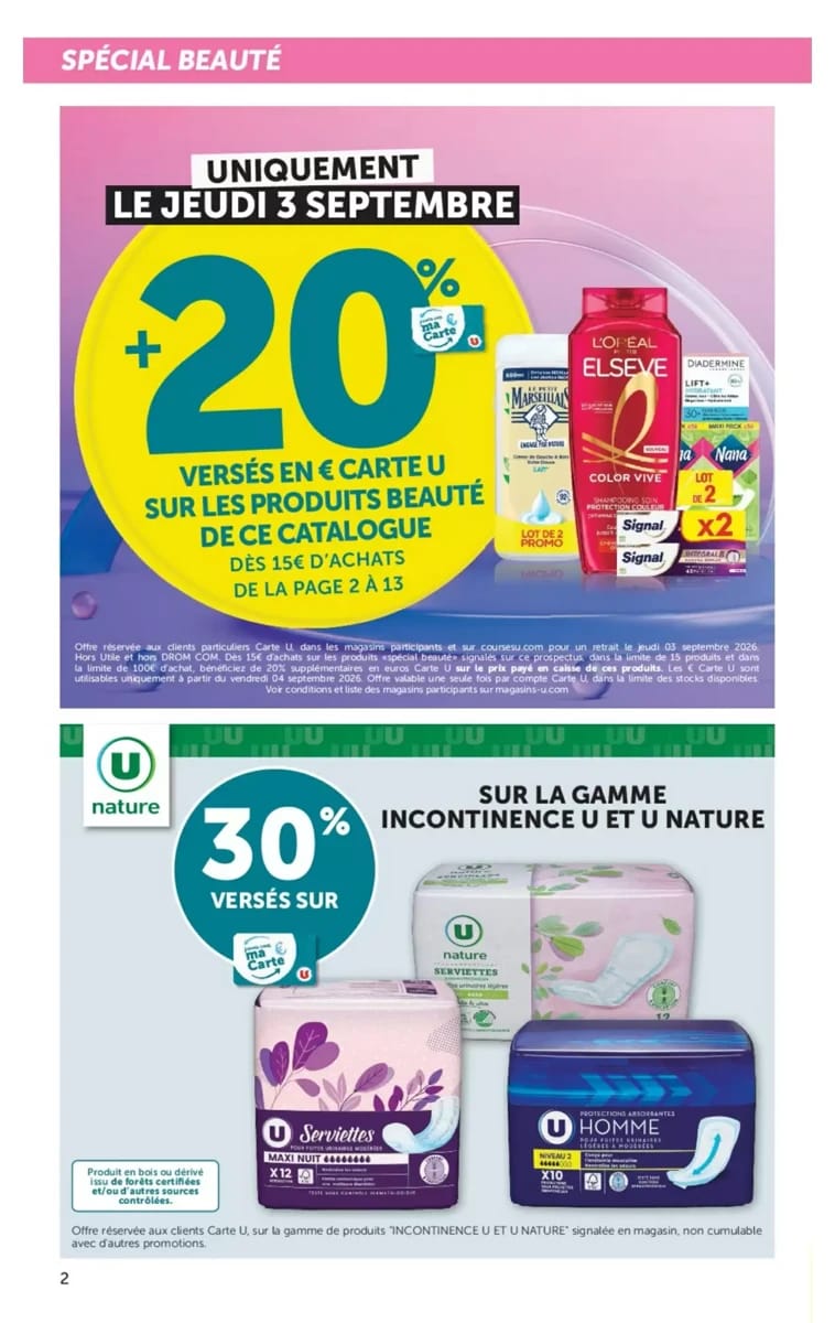 Catalogue Super U, page 2 sur 32