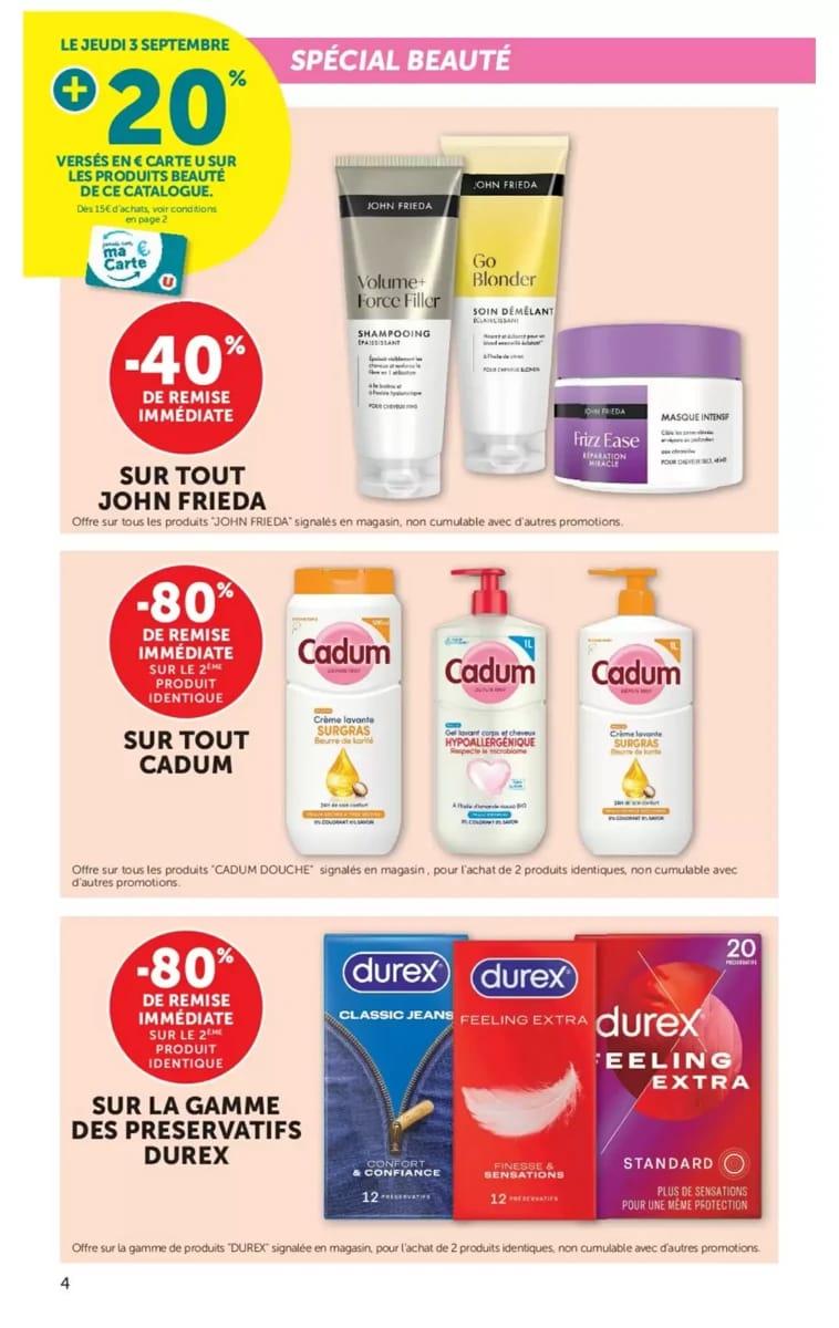 Catalogue Super U, page 4 sur 32